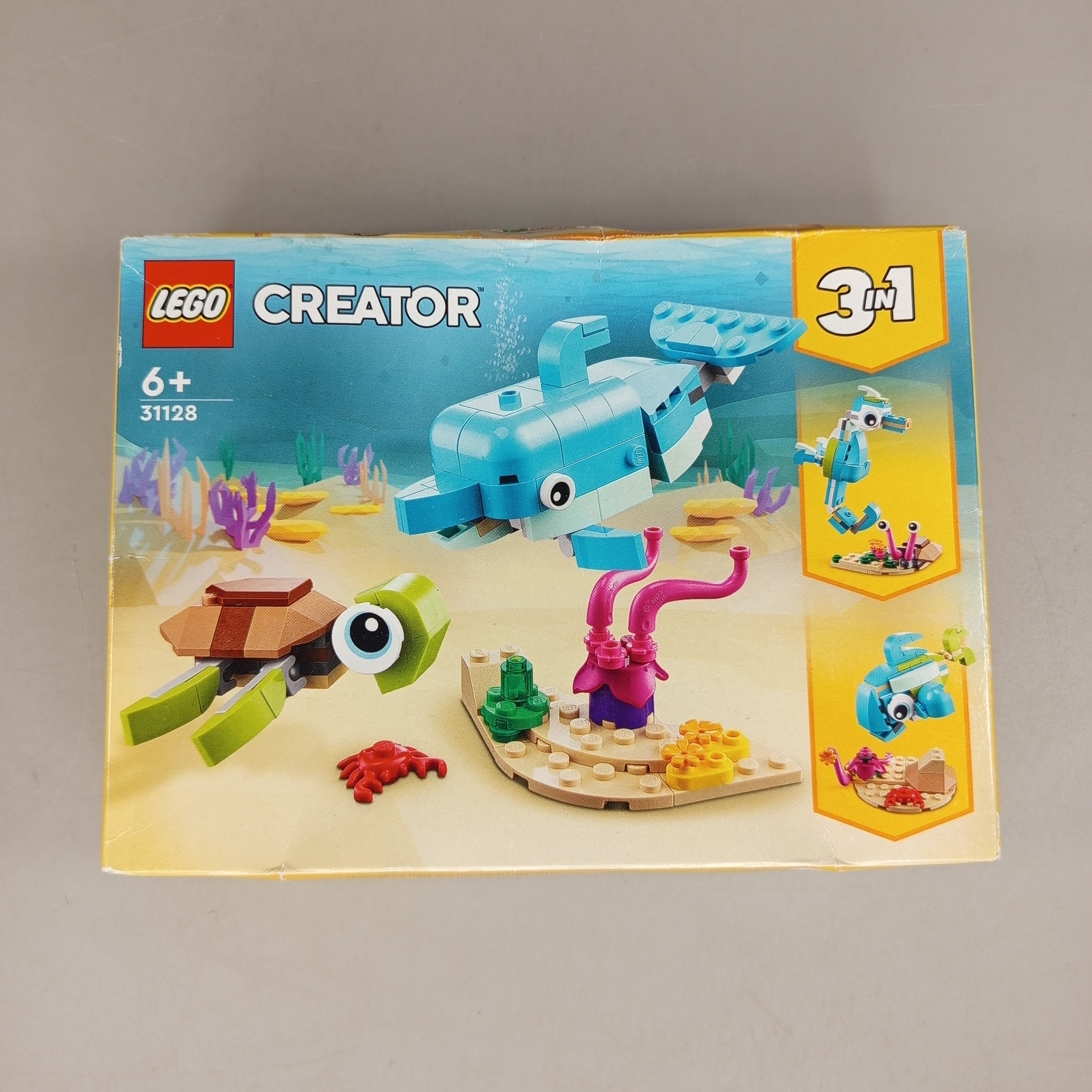 LEGO Creator 3-in-1 31128 Ozeantiere Set, OVP, neuwertig